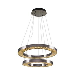 Závesný LED luster JESI LED/140W/230V 3000K, priemer 100 cm, strieborný 701CHD1385 vyobraziť