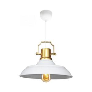 Luster na lanku AYD 1xE27/40W/230V biela+/zlatá 780SGN4608 vyobraziť