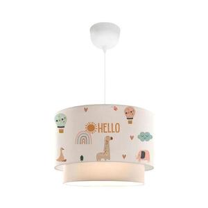 Detský luster CANDY 1xE27/40W/230V biela/pestrofarebná 780SGN4665 vyobraziť