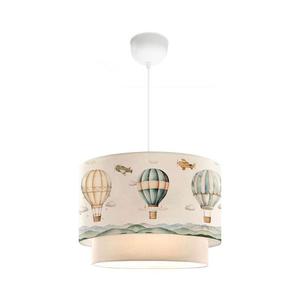 Detský luster CANDY 1xE27/40W/230V biela/pestrofarebná 780SGN4717 vyobraziť