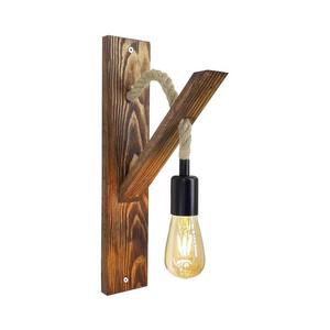 Nástenné svietidlo AHSAP 1xE27/40W/230V borovica orech 806ALD1467 vyobraziť