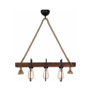 Závesný luster na lankách KUTUK 3xE27/40W/230V borovica 806ALD1478 vyobraziť