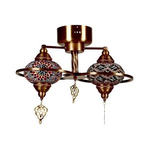 Prisadený luster YENI 1xE27/40W/230V bronzový 846STL1736 vyobraziť