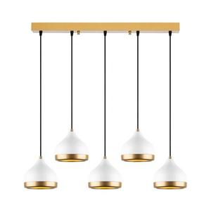 Luster na lanku YILDO 5xE27/40W/230V biela/zlatá 892OPV2138 vyobraziť
