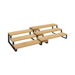 Sada 2x stojanov na koreničky MARGE čierna/hnedá KCS016N01 vyobraziť