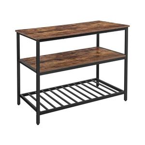 Policový regál do kuchyne MARGE hnedá/čierna KKI01BX vyobraziť