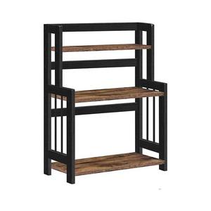 Policový regál do kuchyne MARGE čierny OFS047B01 vyobraziť