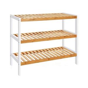 Botník MATE hnedá/biela LBS03H vyobraziť