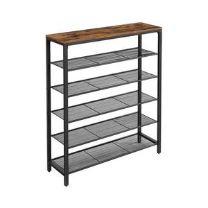 Botník DAVOR hnedá/čierna LBS016B01 vyobraziť