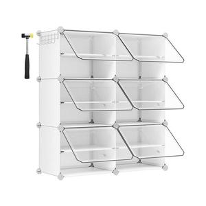 Modulárny regál s priehradkami BOXIFY biela LPC033W01 vyobraziť