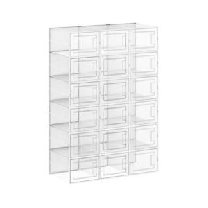 Modulárny regál s priehradkami BOXIFY biely LSP18MWT vyobraziť