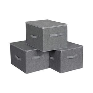 Úložný box so zipsom 3 ks CURAN sivý RYZB03G vyobraziť