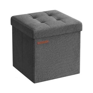 Taburet SULTAN 30x30 cm sivý LSF028G01 vyobraziť