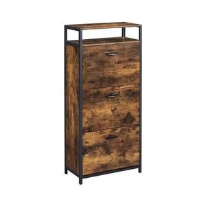 Botník FIRA hnedý/čierny LBS101B01 vyobraziť