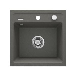 Deante ZQZ_T103 - Kuchynský drez ZORBA 44x44 cm granit/antracit ZQZ_T103 vyobraziť