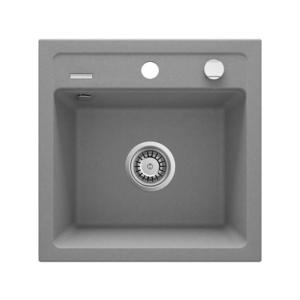 Deante ZQZ_S103 - Kuchynský drez ZORBA 44x44 cm granit/metalická sivá ZQZ_S103 vyobraziť