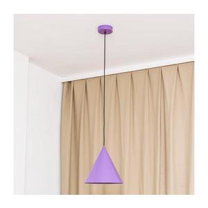 Luster na lanku ETNA II 1xE27/15W/230V pr. 25 cm fialový W-KM 1930L/1 VL-B vyobraziť