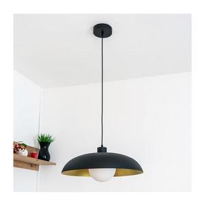 Luster na lanku ECLIPSE 1xE27/15W/230V čierna/zlatá W-KM 1810+8020/1 BK+GO vyobraziť