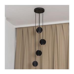 Luster na lanku GAMBIT 4xGU10/10W/230V čierny W-KD 1844/4 BK-B vyobraziť