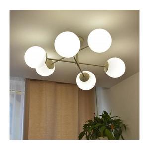 Prisadené stropné svietidlo MOON 6xE27/15W/230V krémové W-2022+8020/6 SAND vyobraziť