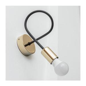 Nástenné svietidlo OXFORD 1xE27/15W/230V zlatá/čierna K-2016/1 BK+GO vyobraziť