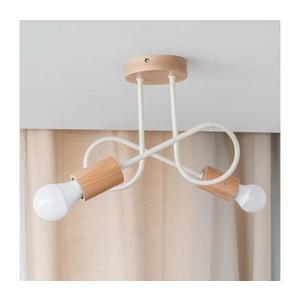 Prisadený luster OXFORD 2xE27/15W/230V borovica/krémová W-2016/2 SAND+DS vyobraziť