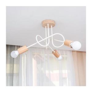 Prisadený luster OXFORD 3xE27/15W/230V borovica/krémová W-2016/3 SAND+DS vyobraziť