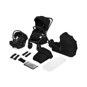 Lionelo - Kombinovaný kočík 3v1 MIKA PLUS Black Onyx 5903771722162 vyobraziť