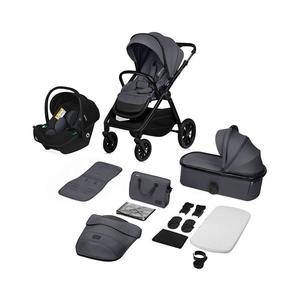 Lionelo - Kombinovaný kočík 3 v 1 LAYLA Grey Stone 5903771709651 vyobraziť