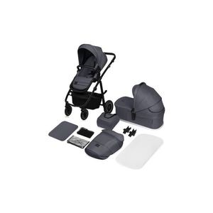 Lionelo - Kombinovaný kočík 2 v 1 AMBER PLUS Šedý grafit 5903771720168 vyobraziť