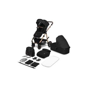 Lionelo - Kombinovaný kočík 2v1 AMBER Black Onyx 5903771705738 vyobraziť