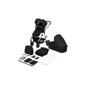 Lionelo - Kombinovaný kočík 2v1 AMBER čierna/strieborná 5903771709514 vyobraziť