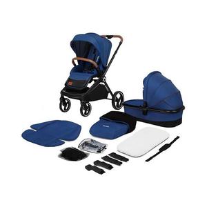 Lionelo - Kombinovaný kočík 2 v 1 MIKA Blue Navy 5903771701747 vyobraziť