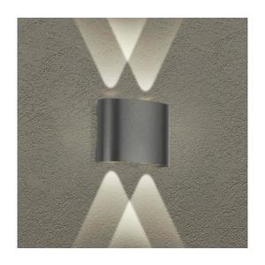 Brilagi - LED vonkajšie nástenné svietidlo FLAREBOX LED/4W/230V antracit IP65 BRI250 vyobraziť