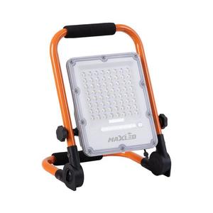 LED nabíjateľný reflektor so statívom LED/50W/3, 2V 4500K 5000 mAh IP65 oranžový 5903271845224 vyobraziť