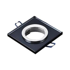 Zapustené svietidlo do podhľadu 1xGU10/MR16/10W/230V 9x9 cm čierne 5903271845927 vyobraziť