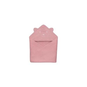 Lionelo - Detská mušelínová osuška s kapucňou Pink Baby 5903771709323 vyobraziť