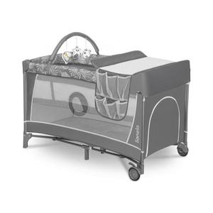 Lionelo - Cestovná postieľka FLOWER Sivý kameň 5903771705301 vyobraziť