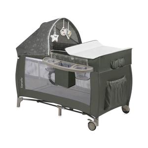 Lionelo - Cestovná postieľka SVEN PLUS béžovo-olivová 5903771720762 vyobraziť