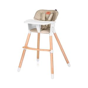 Lionelo - Detská jedálenská stolička 2v1 KOEN, béžová (Sand) 5903771709309 vyobraziť