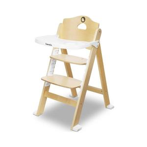 Lionelo - Detská jedálenská stolička 3v1 FLORIS Biela prírodná 5903771700290 vyobraziť