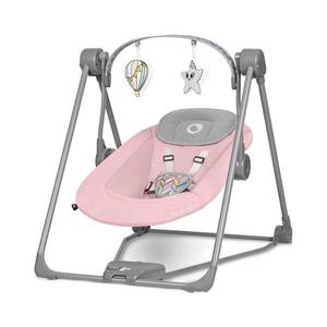 Lionelo - Detské hojdátko OTTO 4xLR14 Pink Baby 5903771703642 vyobraziť