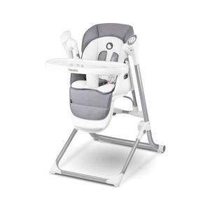 Lionelo - Detská jedálenská stolička NILES šedá 4xAA 5902581651952 vyobraziť