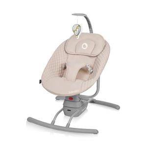 Lionelo - Detská hojdačka s melódiou RIO 4xC Beige Latte + diaľkové ovládanie 5903771706995 vyobraziť