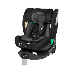 Lionelo - Otočná autosedačka s bázou BRAAM i-Size 40-150 cm Čierny karbón 5903771704922 vyobraziť