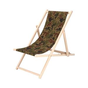 Záhradné ležadlo maskáčové/buk PSWC vyobraziť