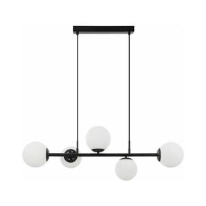 Luster na lanku MADDIE 5xE14/5W/230V čierny LM-5.274/CZARNY vyobraziť