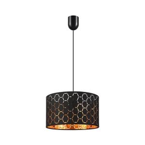 Luster na lane ULLE 1xE27/15W/230V čierny LM-1.225/A/CZARNY vyobraziť