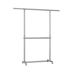 Mobilný stojanový vešiak LINEA strieborný LLR401 vyobraziť