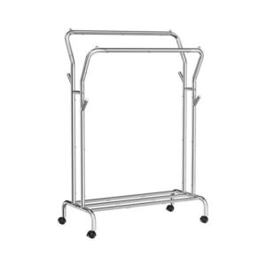 Mobilný stojanový vešiak LINEA strieborný HSR107E01V1 vyobraziť